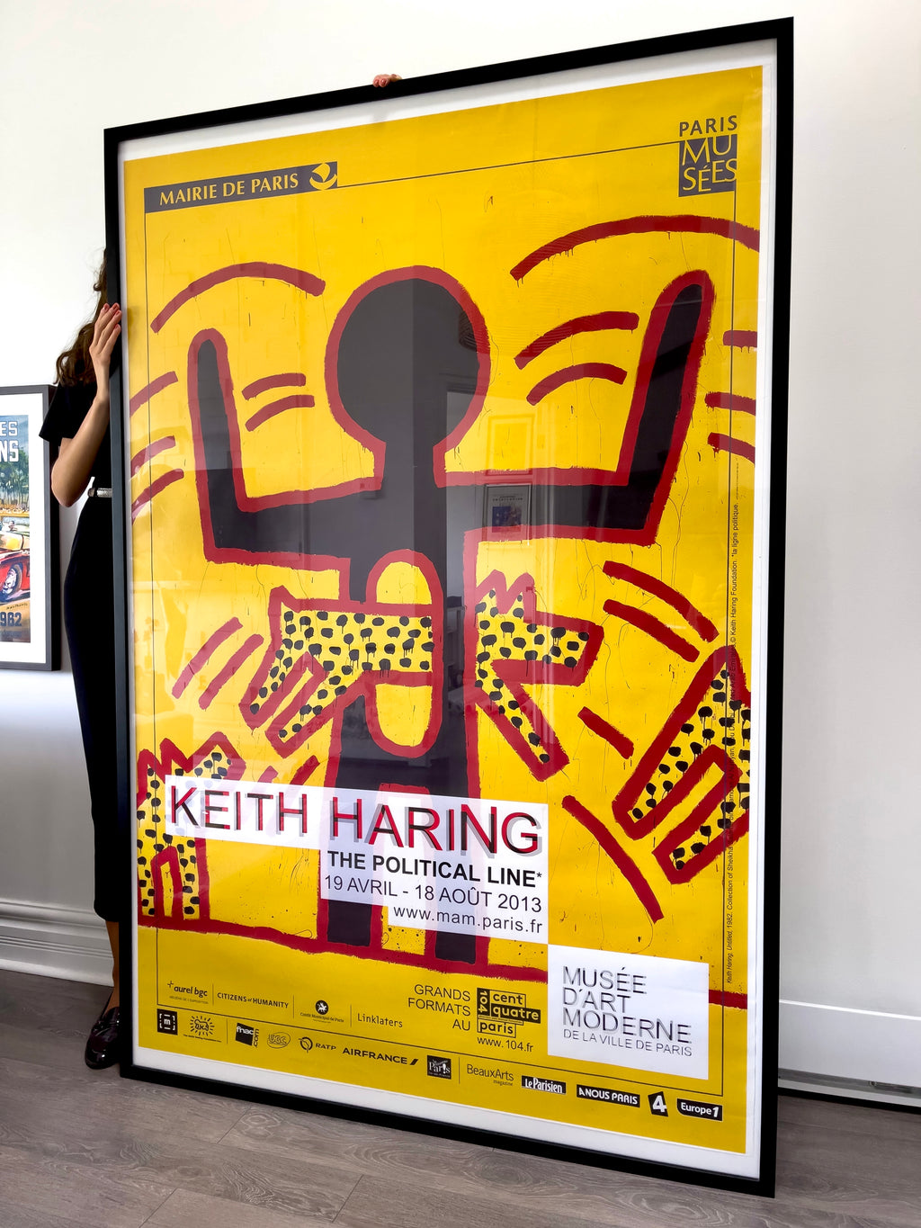 Original Keith Haring Poster Mus e D Art Moderne Paris 2013 Nbmposter original-keith-haring-poster-mus-e-d-art-moderne-paris-2013-nbmposter