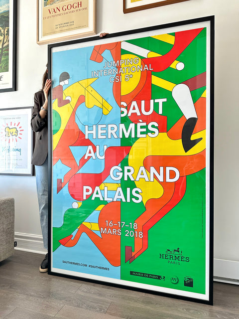 Affiche Originale Saut Hermès 2018