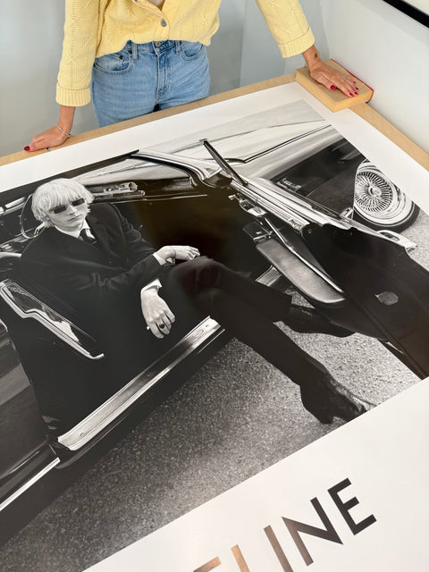 Affiche originale Céline "Symphonie Fantastique" 2024, par Hedi Slimane - Horizontale (Grand Format)