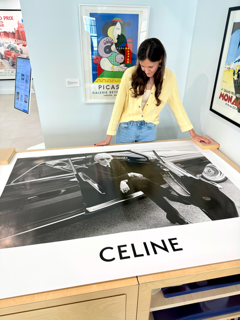 Affiche originale Céline "Symphonie Fantastique" 2024, par Hedi Slimane - Horizontale (Grand Format)