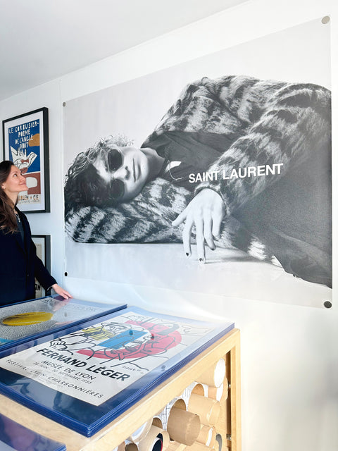 Affiche originale Yves Saint Laurent, 2021