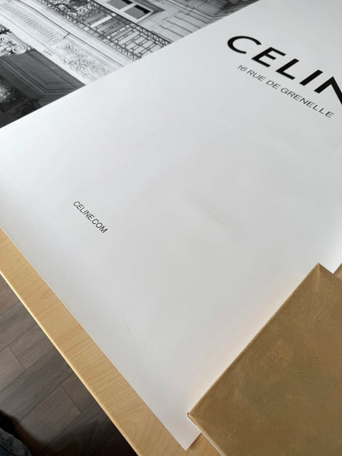 Original Celine Poster Paris Collection 2020