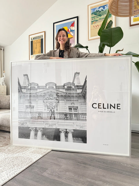 Original Celine Poster Paris Collection 2020
