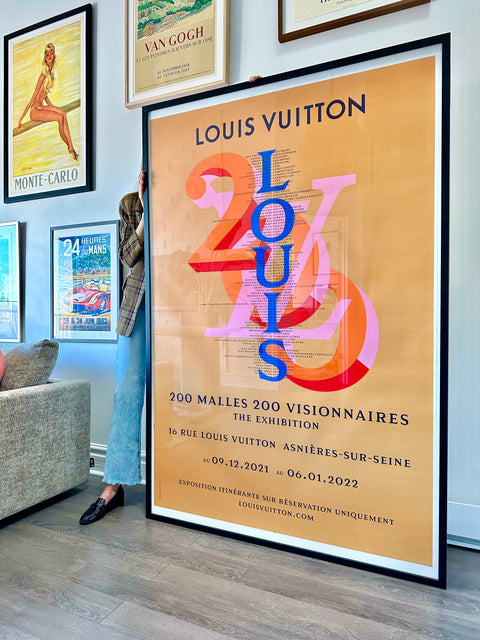 Exposition d'Affiches Originales Louis Vuitton Paris, 2021