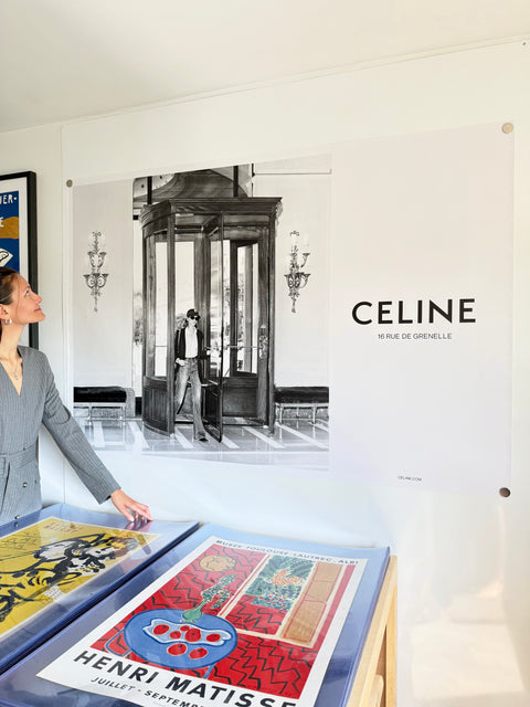Original Celine Poster Monaco Collection 2019