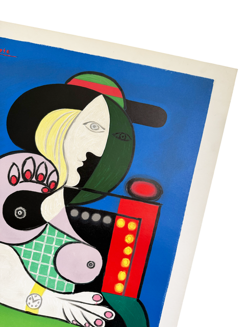 Original Pablo Picasso Poster Galerie Beyeler - Bale "Femme a La Montre", 1967 - Mourlot