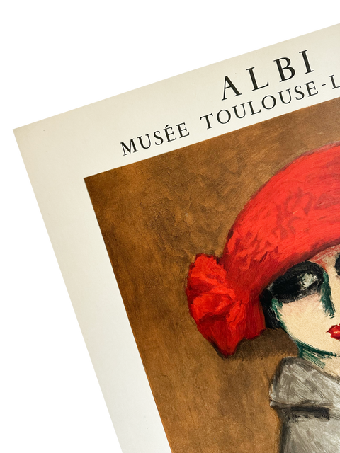 Original Kees Van Dongen Poster "Le Coquelicot", Mourlot - 1960