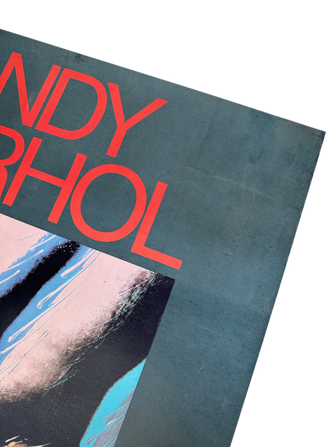 Original Andy Warhol Poster "Torsos" ACE Gallery Grand Palais Paris, 1977 (Signed by himself)