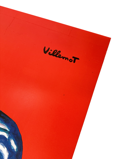 Original Villemot Poster "Bally Ballon", 1989
