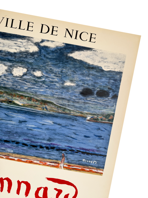 Original Pierre Bonnard Poster Galerie des Ponchettes, 1955 - Mourlot
