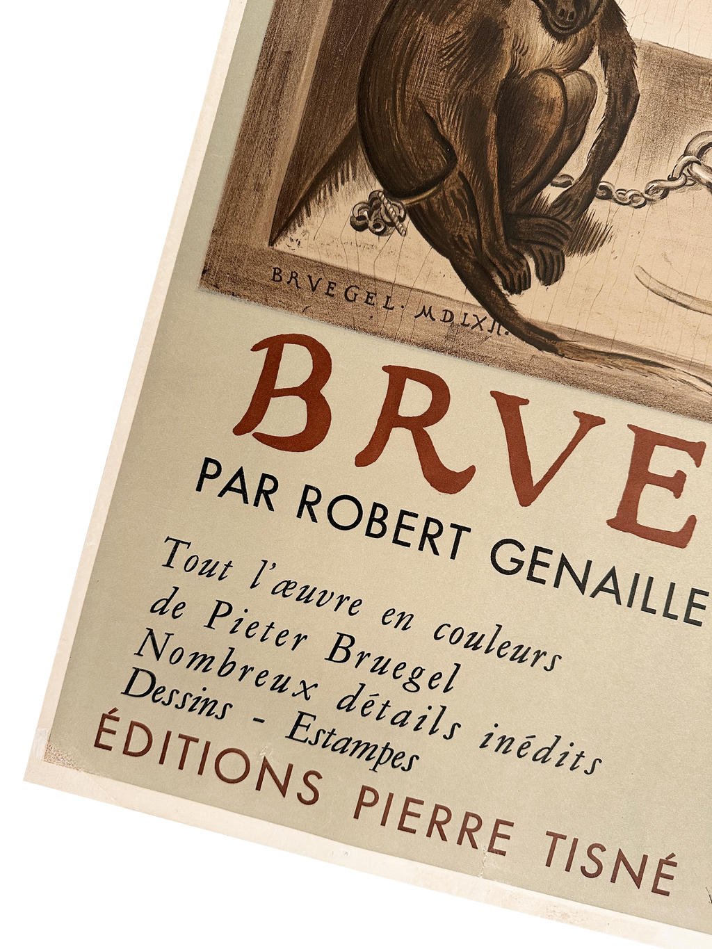 Original Brvegel Poster By Robert Genaille, 1954 - Mourlot – nbmposter