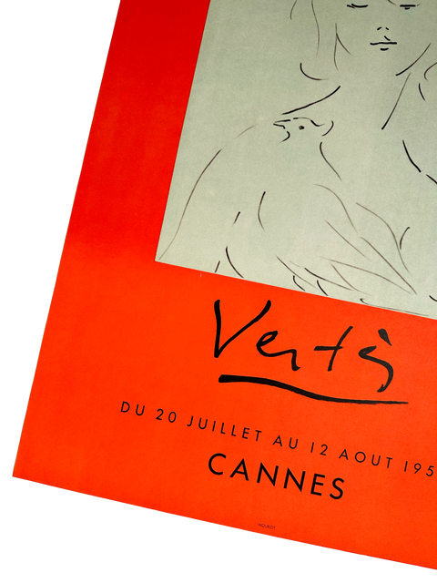Original Poster By Marcel Vertés galerie 65 - Mourlot, 1956 (Arch Paper)