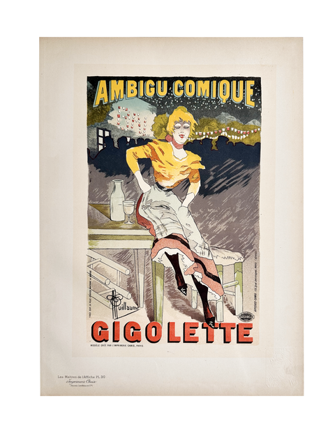 Gigolette 1896 - plate 30