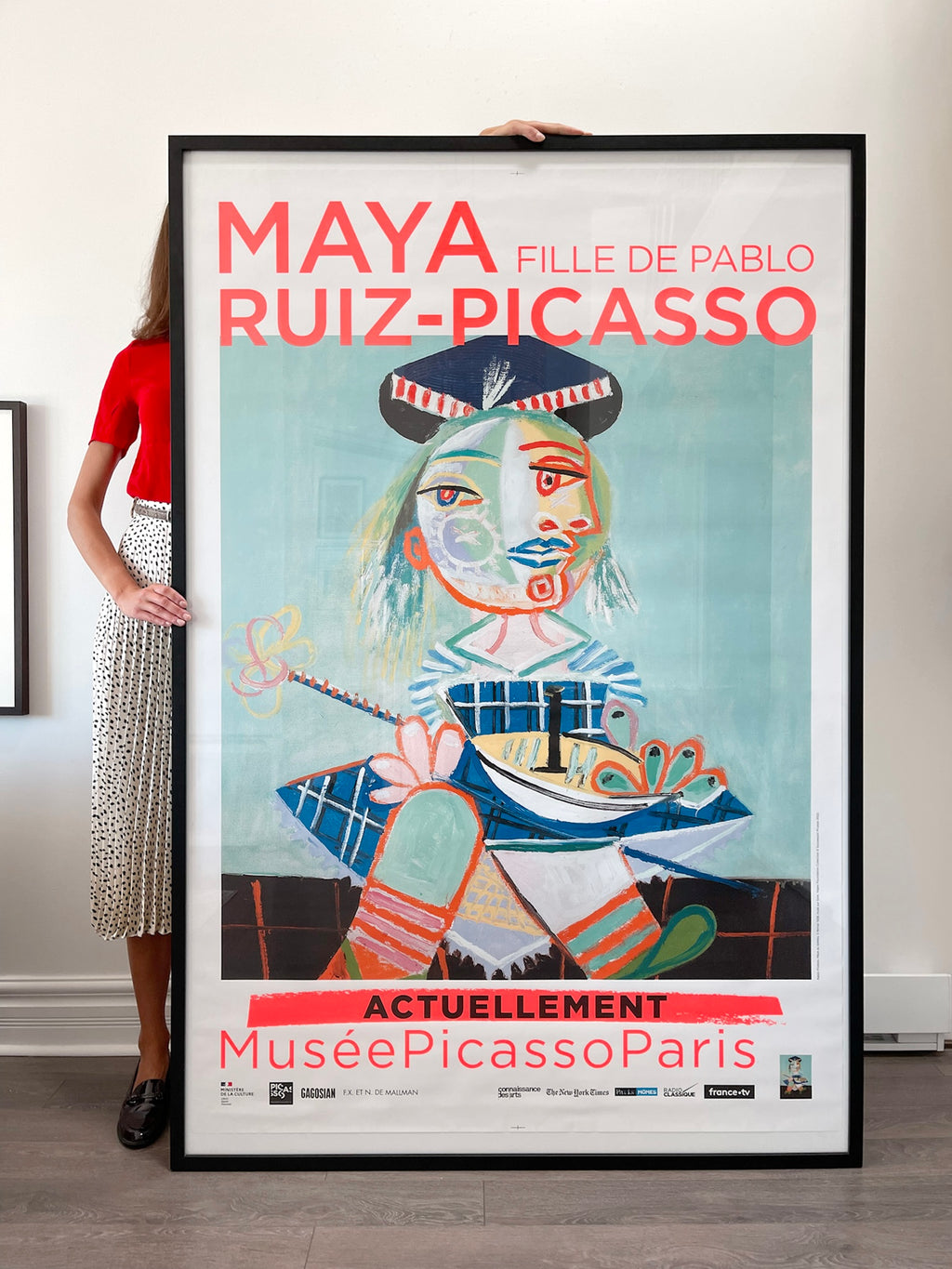 Original Maya Ruiz-Picasso Poster 2022, Musée Picasso in Paris