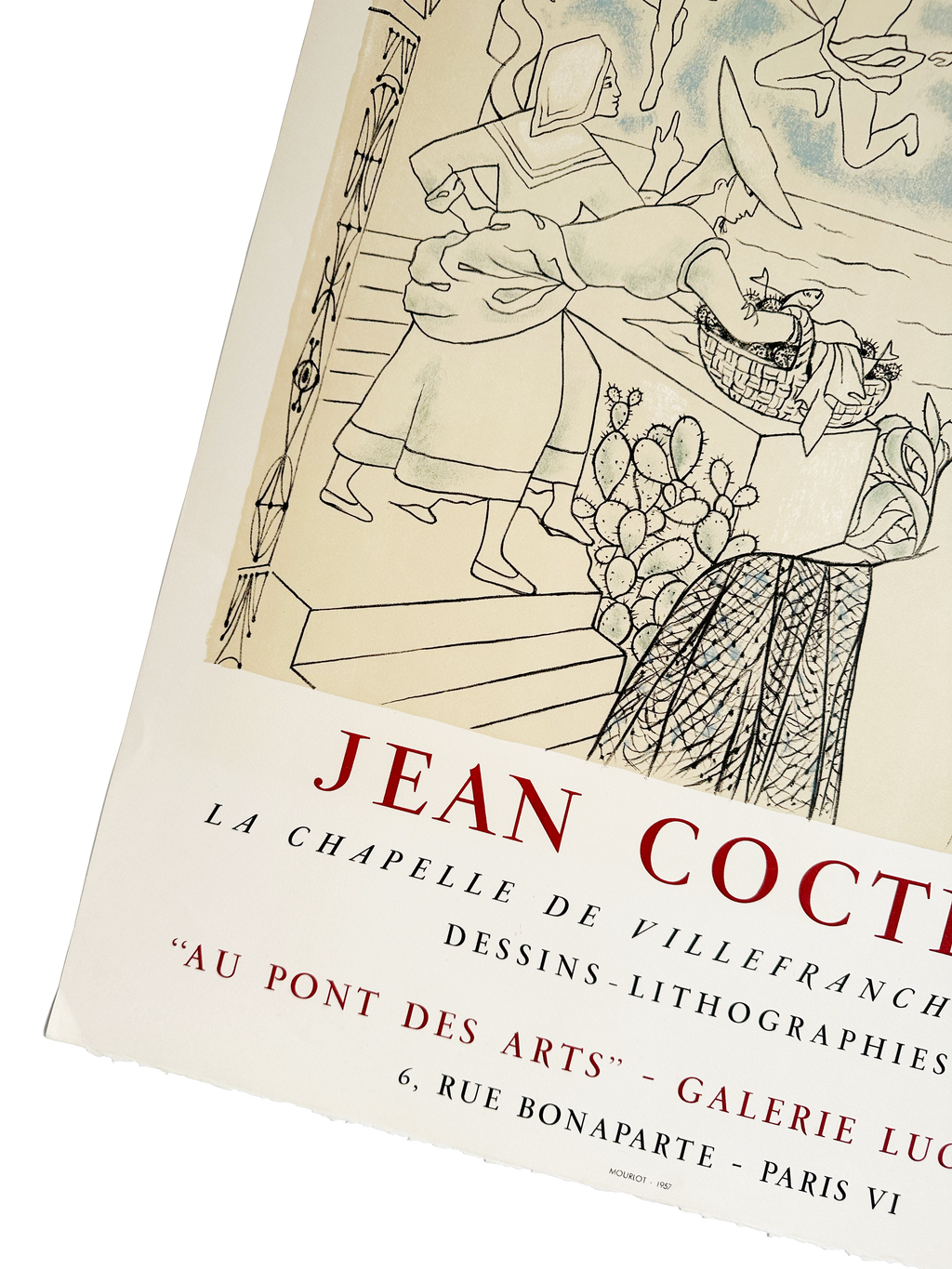 Original Jean Cocteau Poster 