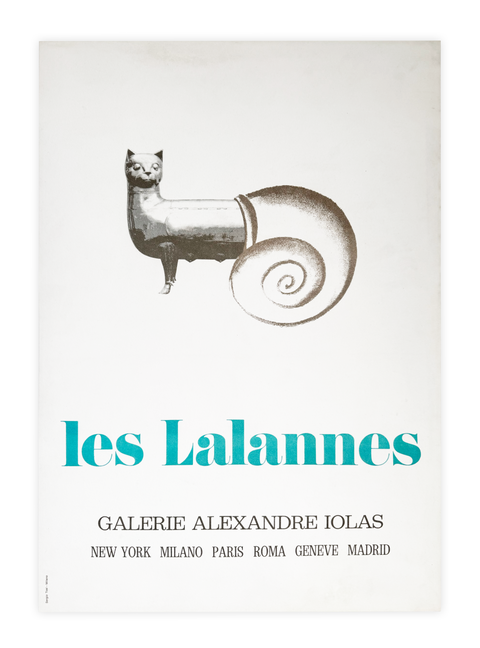 Original Poster by François-Xavier LALANNE, Galerie Alexandre-iolas - 1970