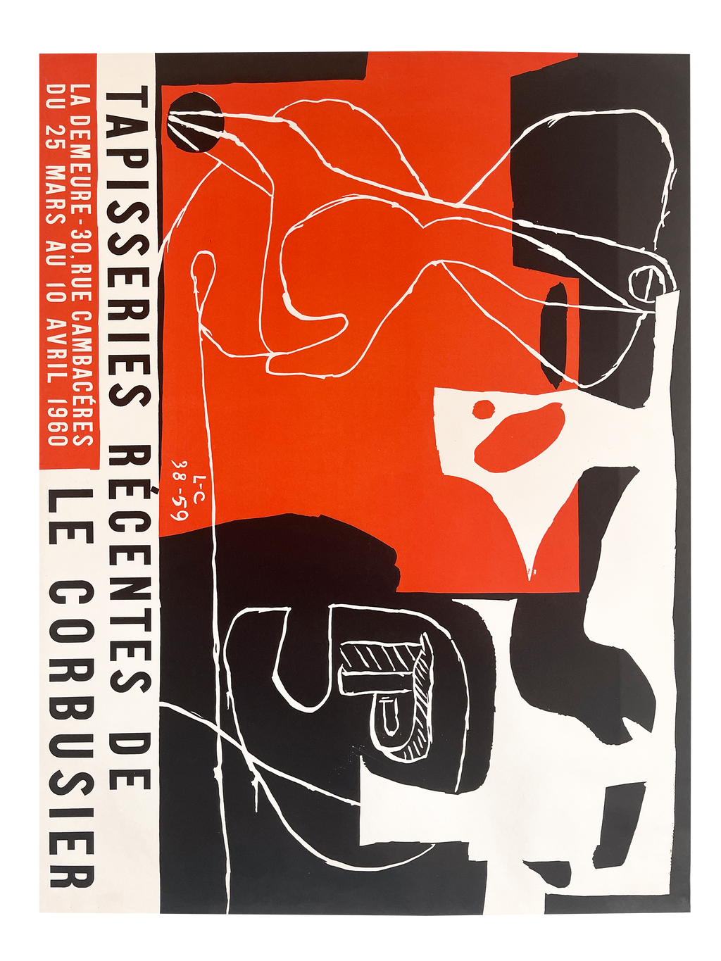Original Le Corbusier Poster 