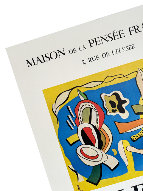 Affiche originale de Fernand Léger "Tapisseries" 1959