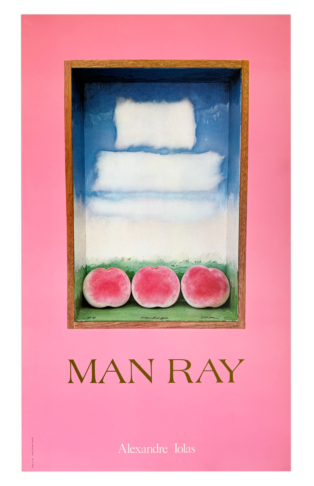MAN RAY ポスターフレーム Alexandre Iolas Original Man Ray Poster Alexandre Iolas, 1973 – nbmposter