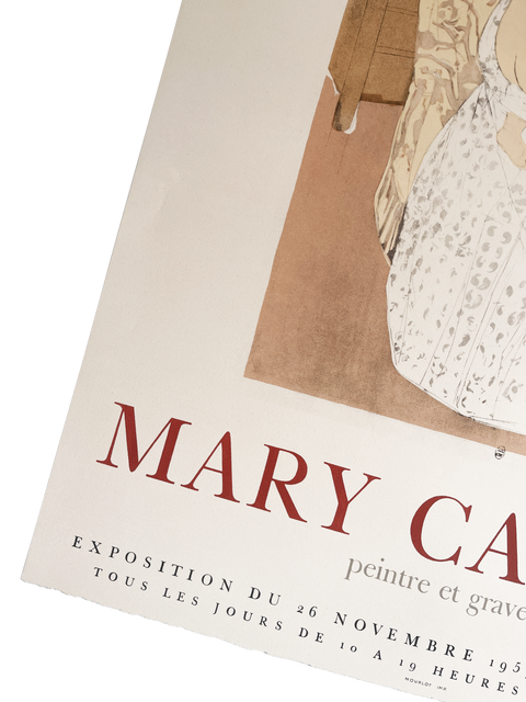 Original Mary Cassatt Centre Culturel Américain, 1960 - Mourlot