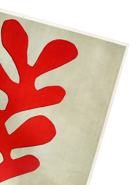 Affiche lithographique originale Henri Matisse Papiers découpés Berggruen&Cie, 1953 - Mourlot