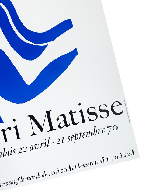 Affiche originale Henri Matisse Grand Palais, 1970