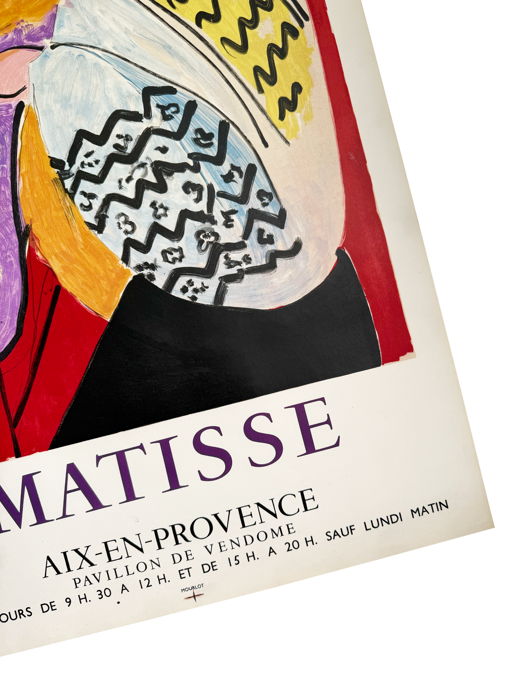 Original Henri Matisse Poster Aix-En-Provence, 1960 - Mourlot