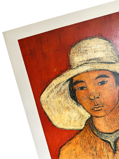 Original Andre Minaux Poster Galerie Bernier, Mourlot - 1957