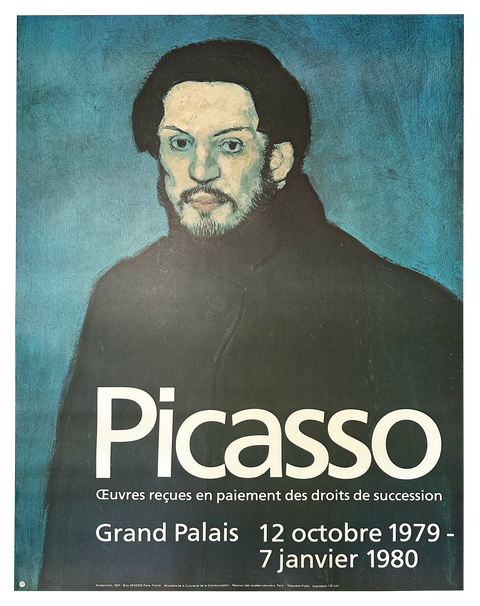 Original Pablo Picasso Poster Grand Palais, Paris - 1979