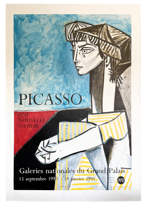 Affiche originale de Pablo Picasso, Grand Palais Paris - 1990