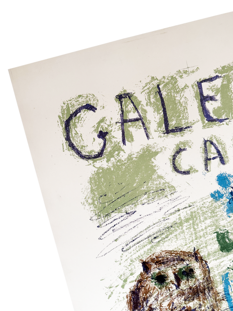 Original Lithographic Poster By Picasso "Galerie 65 Cannes", 1956 - Mourlot