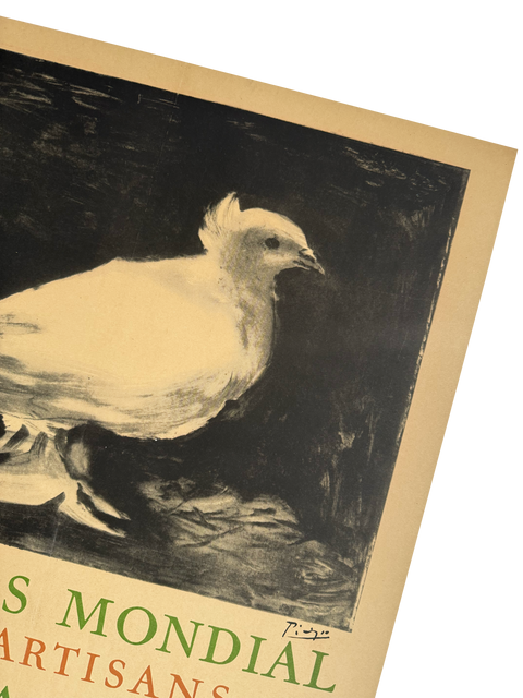 Original Pablo Picasso Poster "Congres Mondial De La Paix" 1949 - Mourlot