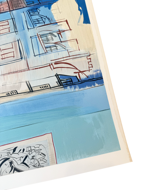 Original Raoul Dufy Lithograph "L'Atelier", 1969