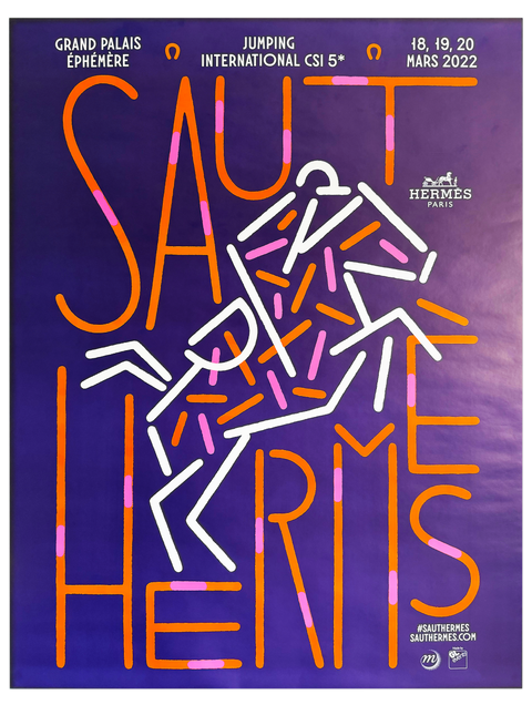 Original Saut Hermes Poster 2022