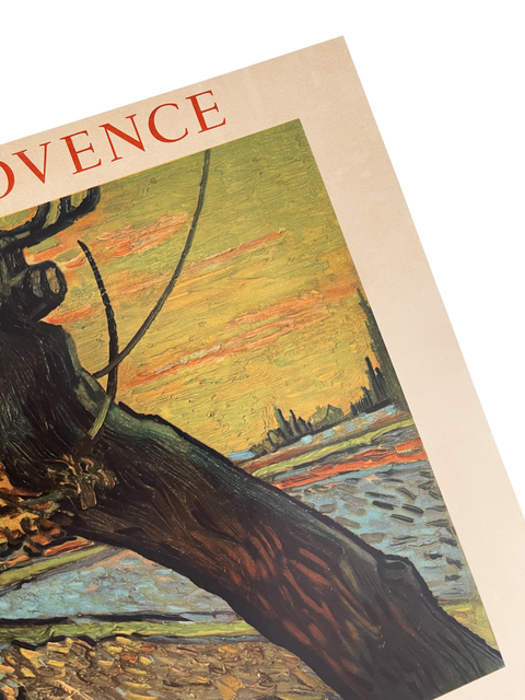 Affiche Originale Van Gogh Aix En Provence - Pavillon De Vendome, 1959