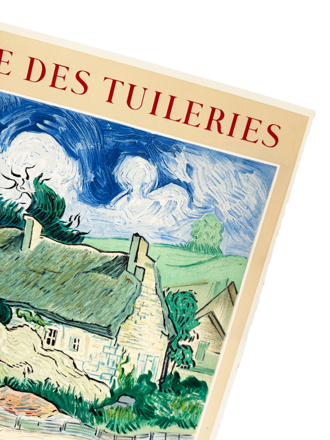 Affiche originale Van Gogh Orangerie des Tuileries 1954 - Mourlot (papier d'art)