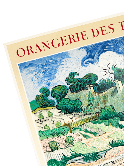 Affiche originale Van Gogh Orangerie des Tuileries 1954 - Mourlot (papier d'art)