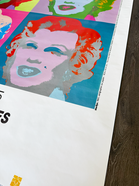 Original Andy Warhol Poster Museum D'Hyeres 2025