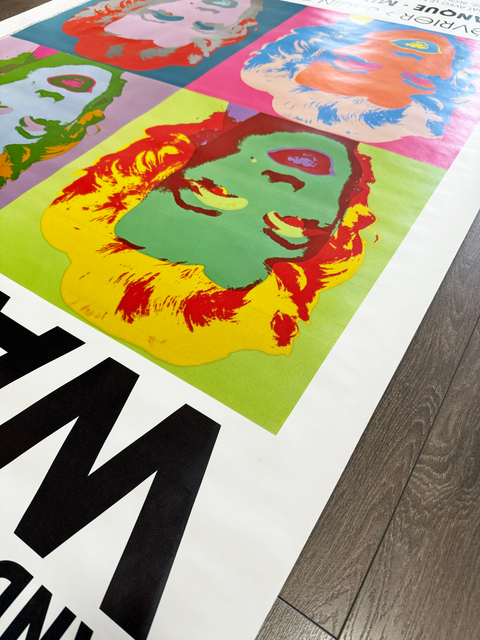 Original Andy Warhol Poster Museum D'Hyeres 2025