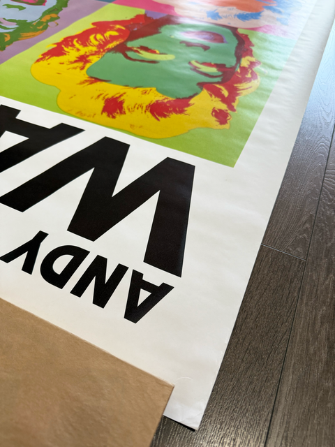 Original Andy Warhol Poster Museum D'Hyeres 2025