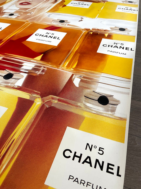 Original Vintage Advertising Poster By Chanel 1998 - CHANEL N5