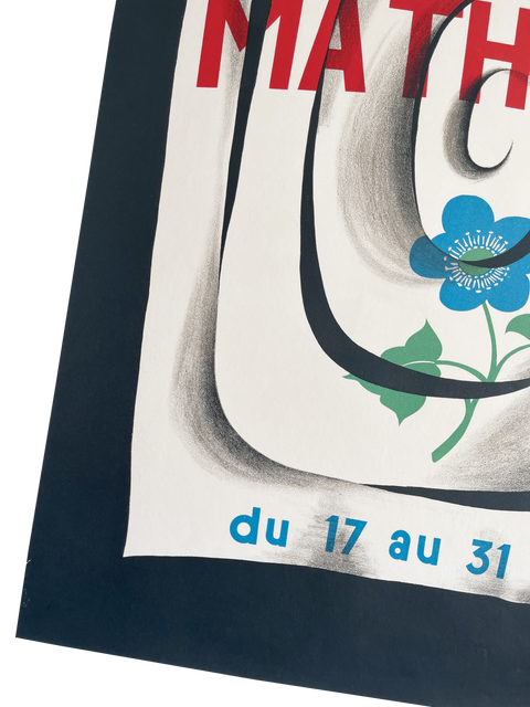 Affiche originale par Lucien Mathelin 1960 Lithographie