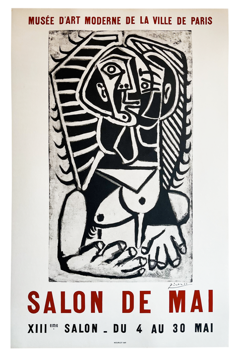 Original Poster Pablo Picasso Salon de Mai XIIIe