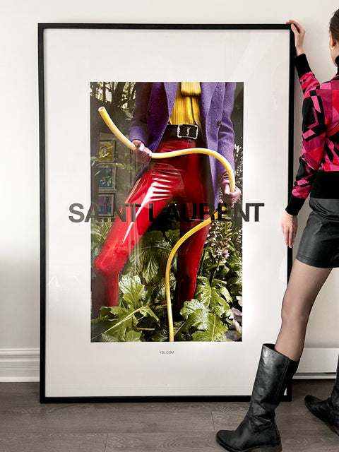 Affiche Originale Yves Saint-Laurent 2019 (Grand Format)