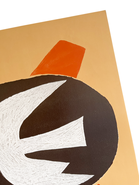 Affiche originale Georges Braque - Liège - 1979