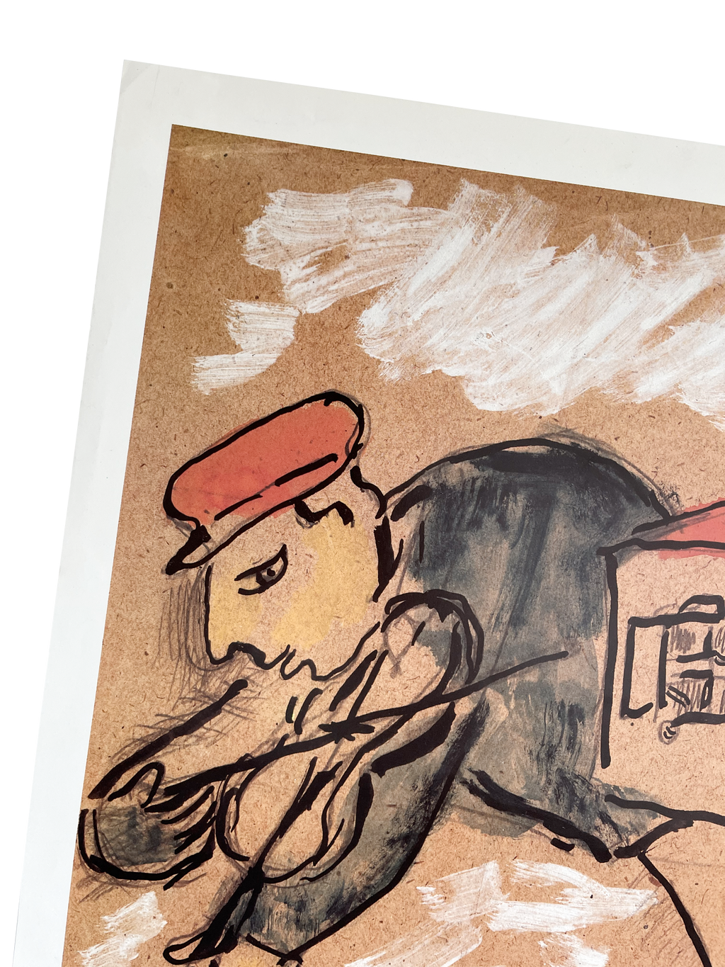 Original Marc Chagall Poster 1984 - Centre Pompidou – nbmposter Original Marc Chagall Poster 1984 - Centre Pompidou – nbmposter