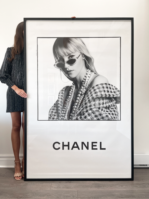 Original Chanel Poster Eyewear Campaign 4x6 ft, 2020 - Paris