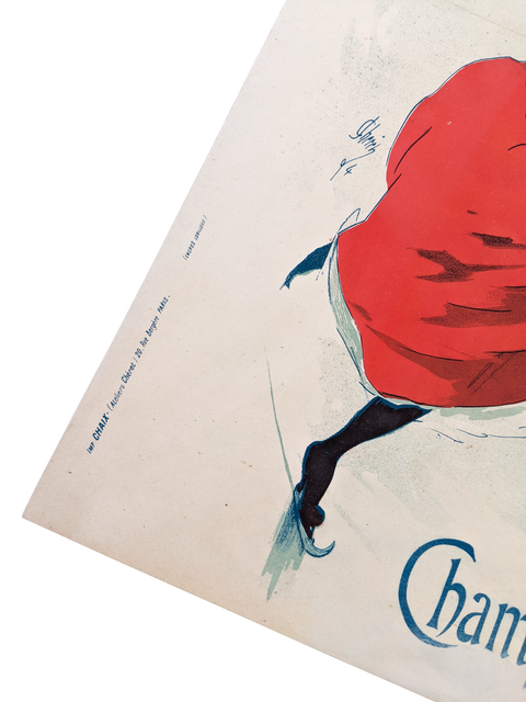 Original Poster By Jules Cheret, Palais De Glace - Champs Elysée - 1894