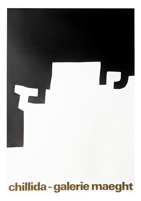Affiche Lithographie Originale Chillida - Maeght