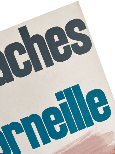 Affiche originale Corneille 50 Gouaches, Galerie Le Gendre Paris - 1958